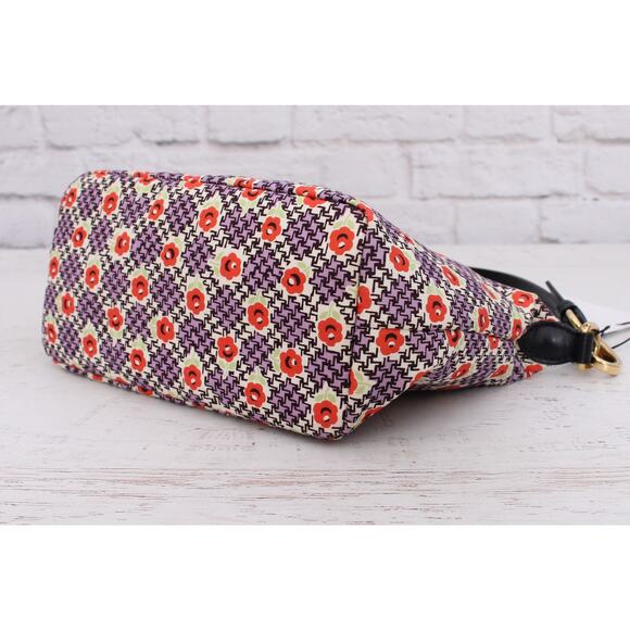 Miu Miu Spirit Tessuto Multicolor Nylon Mini Handbag Satchel Purse Handbag A4984 - Picture 8 of 12